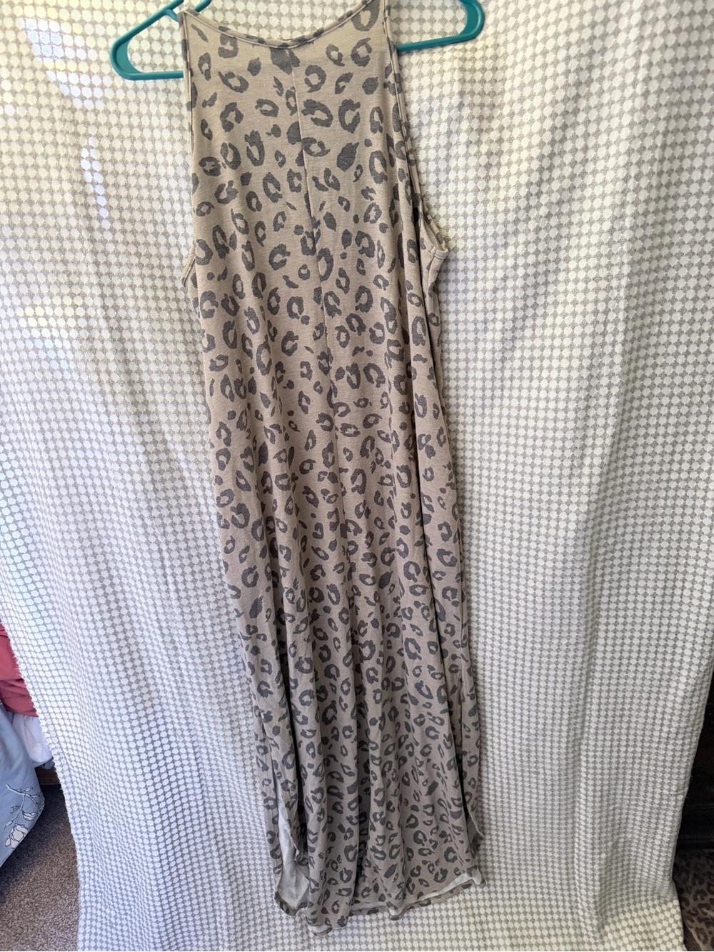 HEIMISH USA Taupe & Charcoal Animal Print Top - Picture 5 of 5